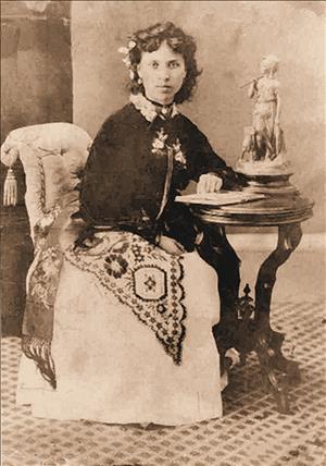 Julia Benson Intermela (1855-1907), daughter of Seattle pioneer  pioneer Henry Yesler (1810-1892)