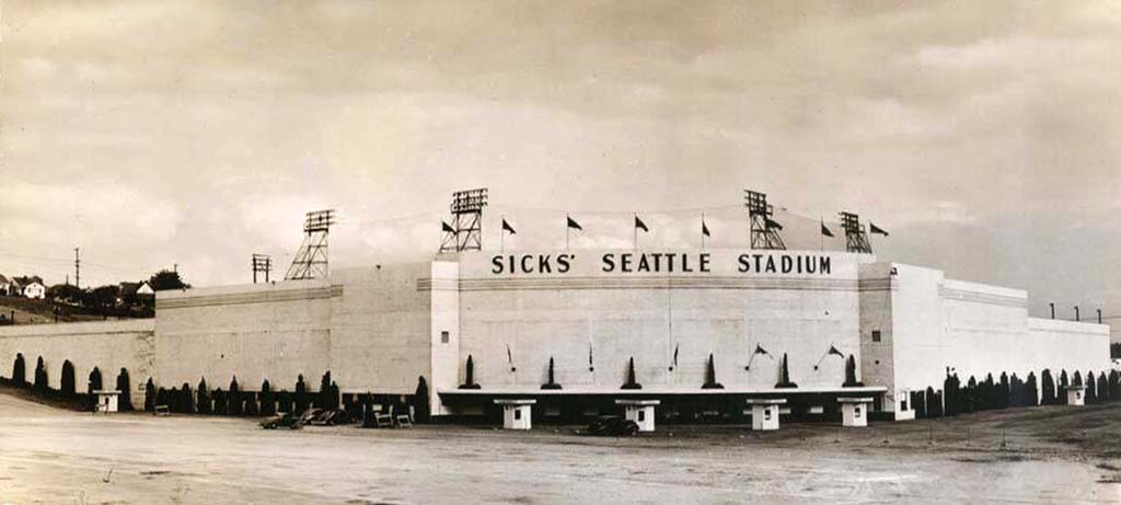 Stirrups Now! on X: 1969: Seattle Pilots baseball at Sicks Stadium.   / X