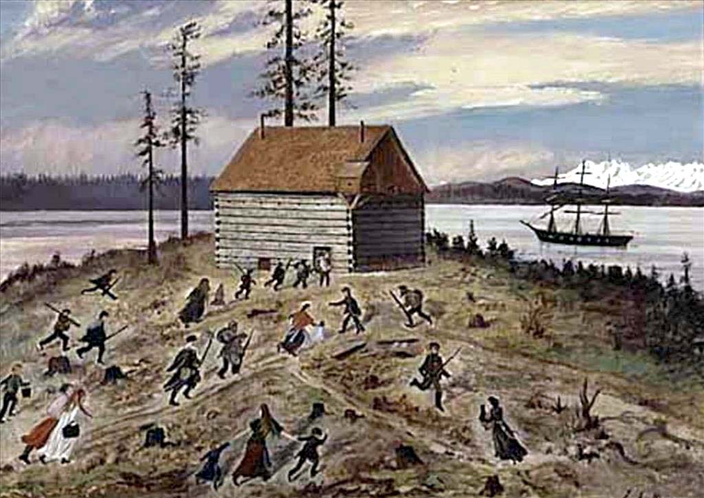 Native Americans attack Seattle on January 26, 1856. - HistoryLink.org
