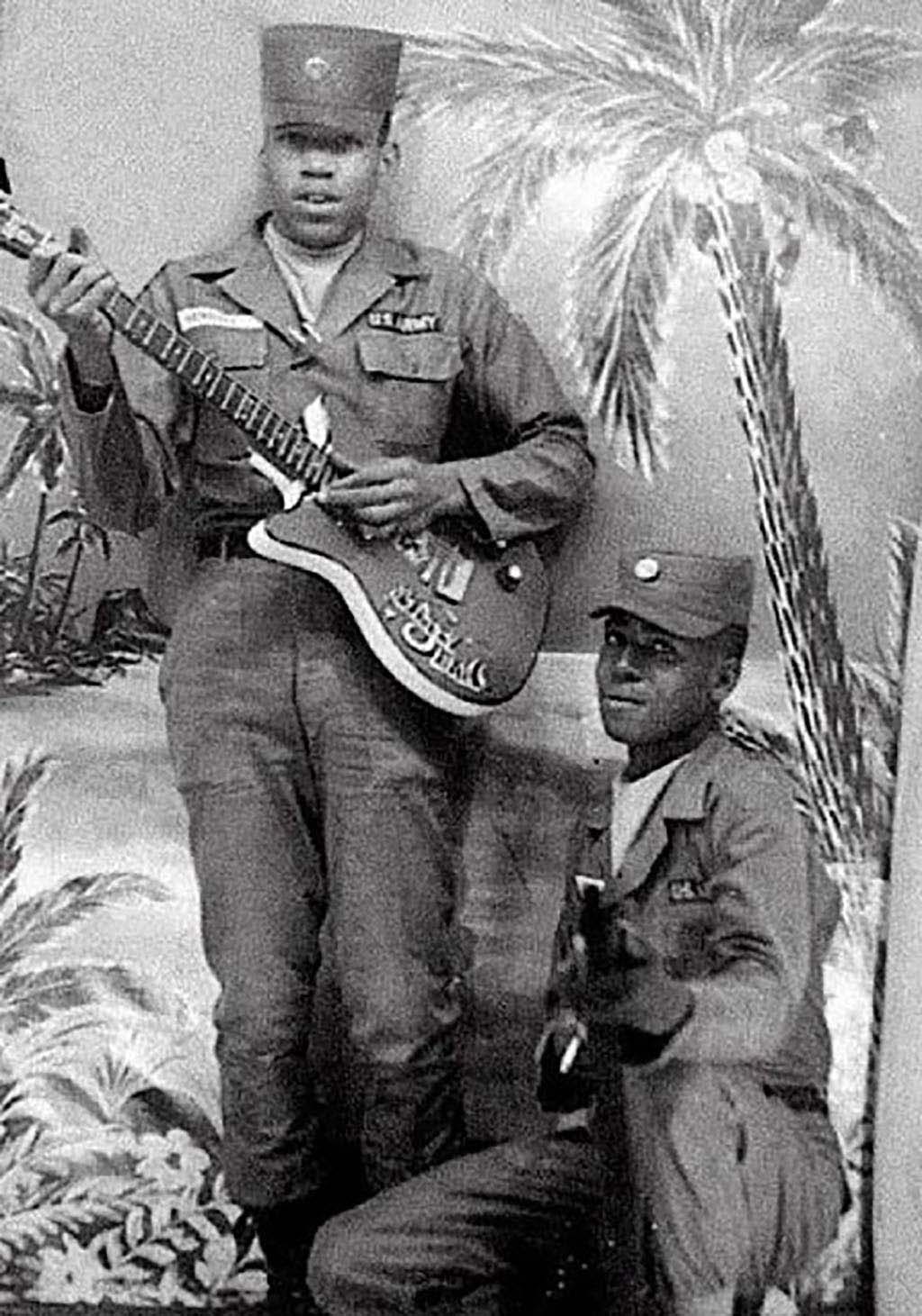 Hendrix first guitar hotsell